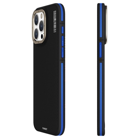Apple iPhone 15 Pro Max Kılıf M-safe Şarj Özellikli YoungKit 600D Kapak