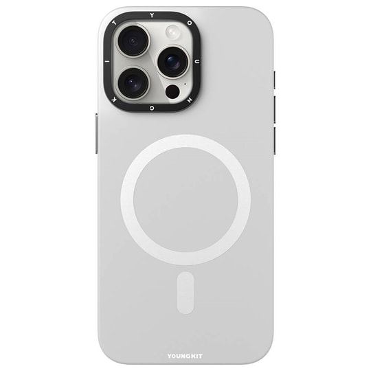 Apple iPhone 15 Pro Max Kılıf Magsafe Şarj Özellikli Çizilmeye Ve Aşınmaya Dayanıklı Youngkit Velvet Magnet Serisi Kapak