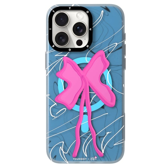 Apple iPhone 15 Pro Max Kılıf M-safe Şarj Özellikli Youngkit Anti-Trend Serisi Kapak