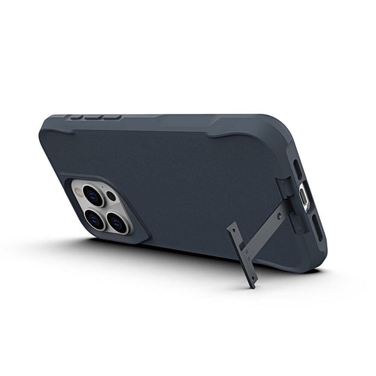 Apple iPhone 15 Pro Max Kılıf Zore Standlı Airbag Kenarlı T-Max Mat Kapak