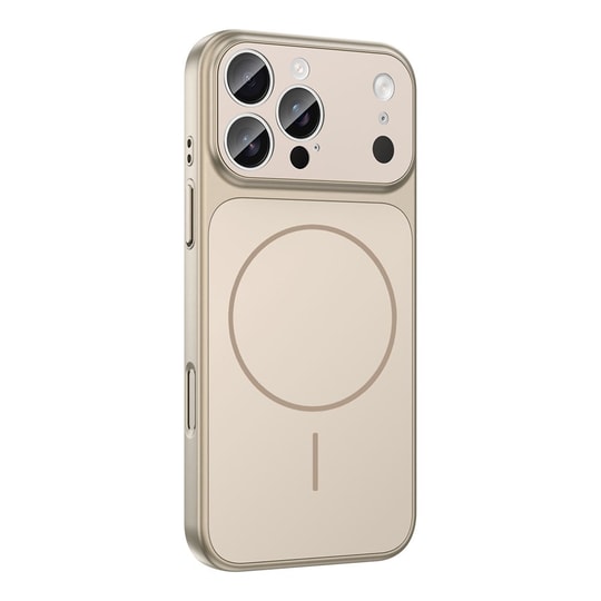 Apple iPhone 15 Pro Max Kılıf Zore M-Safe Şarj Özellikli Kamera Korumalı Formen Kapak