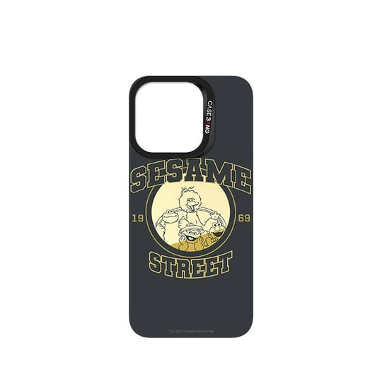 Apple iPhone 15 Pro Max M-safe Şarj Özellikli Casebang Sesame Street Serisi Mıknatıslı Arka Panel