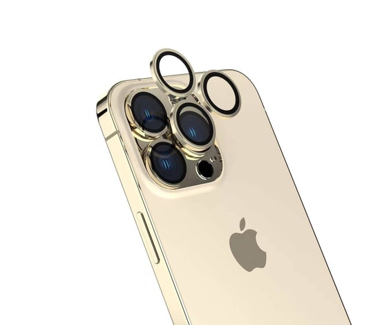 Apple iPhone 15 Pro Max Zore Safir CL-15 Parmak İzi Bırakmayan Anti-Reflective Kamera Lens Koruyucu