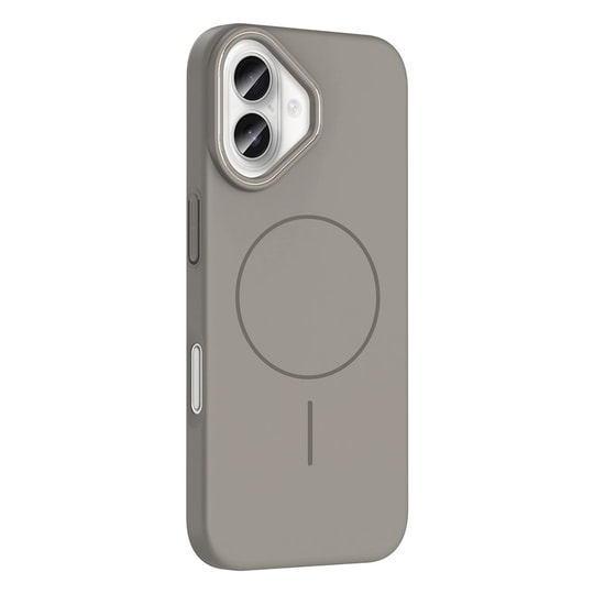 Apple iPhone 16 Plus Kılıf Magsafe Şarj Özellikli Zore Ruby Silikon Kapak