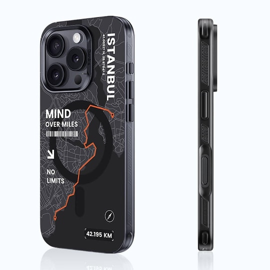 Apple iPhone 16 Pro Kılıf M-safe Şarj Özellikli Raptic AirJoy Serisi Boncuk Tasarımlı 360 Derece Dönebilen Standlı Kapak