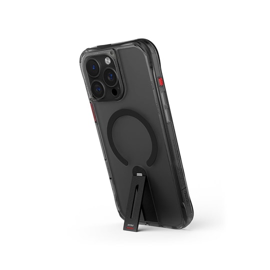 Apple iPhone 16 Pro Kılıf Magsafe Şarj Özellikli 360° Dönebilen Standlı Skinarma Helix Kapak