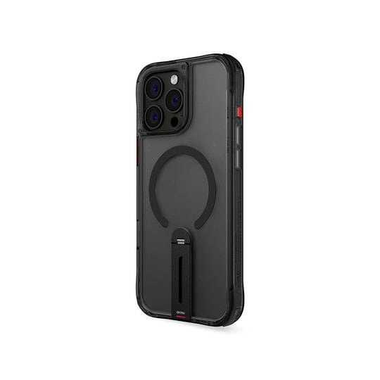 Apple iPhone 16 Pro Kılıf Magsafe Şarj Özellikli 360° Dönebilen Standlı Skinarma Helix Kapak