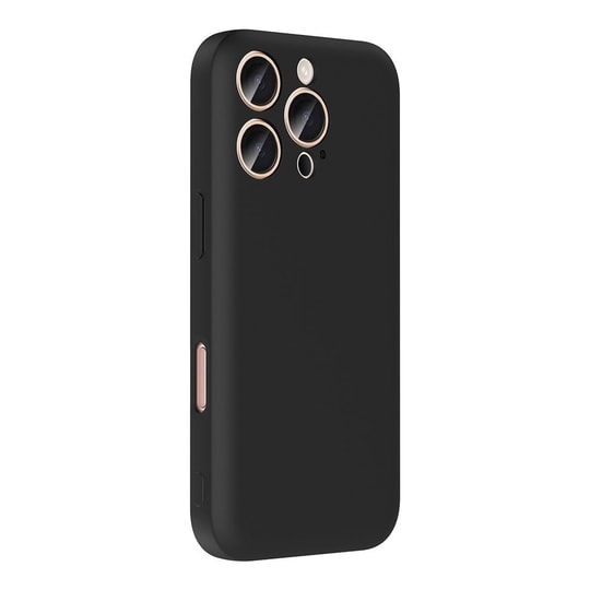 Apple iPhone 16 Pro Max Kılıf Kamera Korumalı Simli Lüks Zore Koton Kapak