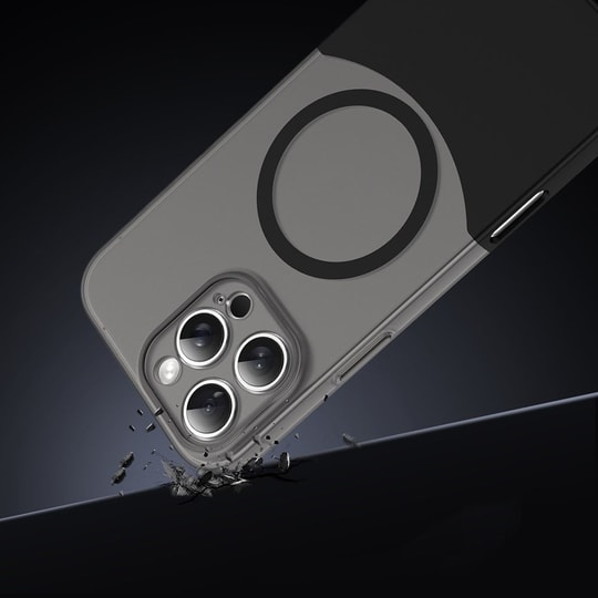 Apple iPhone 16 Pro Max Kılıf M-Safe Şarj Özellikli Mıknatıslı Zore Duble Kapak