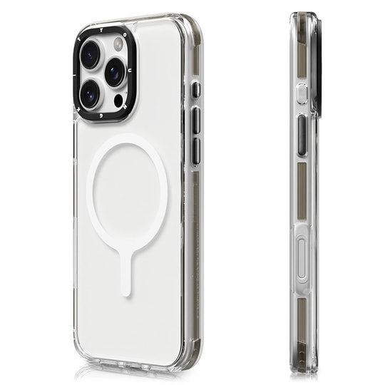 Apple iPhone 16 Pro Max Kılıf M-safe Şarj Özellikli YoungKit Crystal Color Serisi Kapak