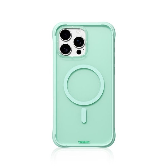 Apple iPhone 16 Pro Max Kılıf M-safe Şarj Özellikli Youngkit Macaroon Serisi Kapak