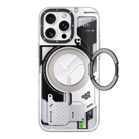 Apple iPhone 16 Pro Max Kılıf M-safe Şarj Özellikli Standlı Leto Kapak