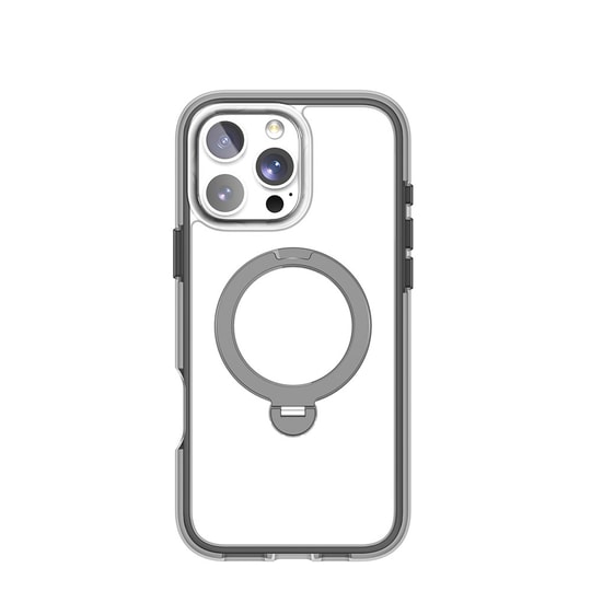 Apple iPhone 16 Pro Max Kılıf M-safe Şarj Özellikli Raptic AirJoy Serisi 360 Derece Dönebilen Standlı Kapak