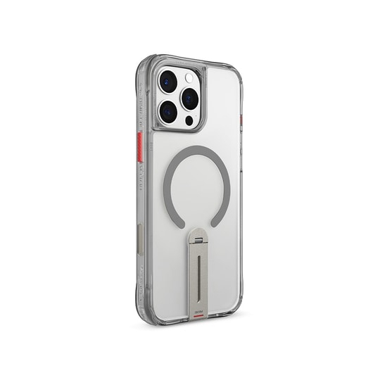 Apple iPhone 16 Pro Max Kılıf Magsafe Şarj Özellikli 360° Dönebilen Standlı Skinarma Helix Kapak