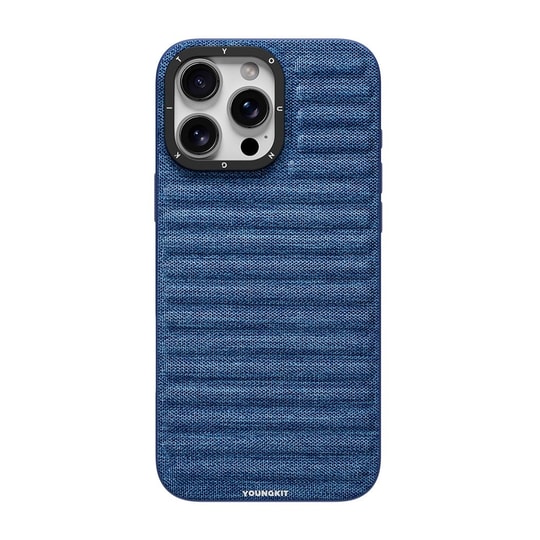 Apple iPhone 16 Pro Max Kılıf M-safe Şarj Özellikli Youngkit Canvas Serisi Kapak