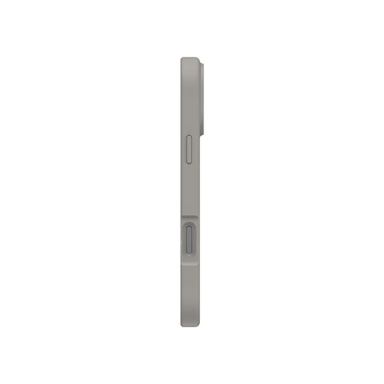 Apple iPhone 16 Pro Max Kılıf Magsafe Şarj Özellikli Soft Arka Yüzey Askı İpli Coehl Creme Kapak