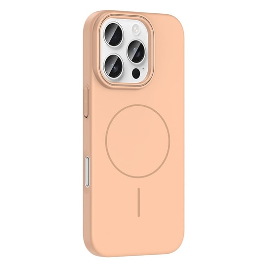 Apple iPhone 16 Pro Max Kılıf Magsafe Şarj Özellikli Zore Ruby Silikon Kapak