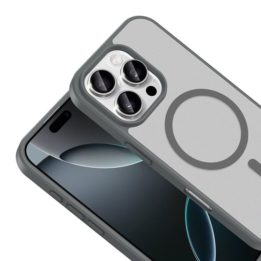 Apple iPhone 16 Pro Max Kılıf M-safe Şarj Özellikli Zore Babet Kapak