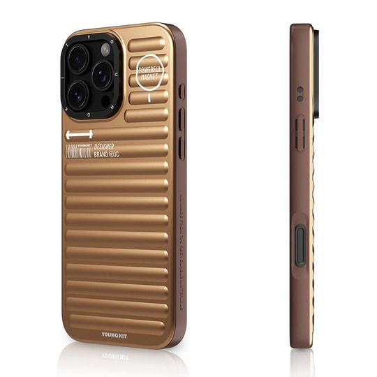 Apple iPhone 16 Pro Max M-safe Şarj Özellikli Kılıf Mat Renkli Tasarım Youngkit Original Serisi Kapak