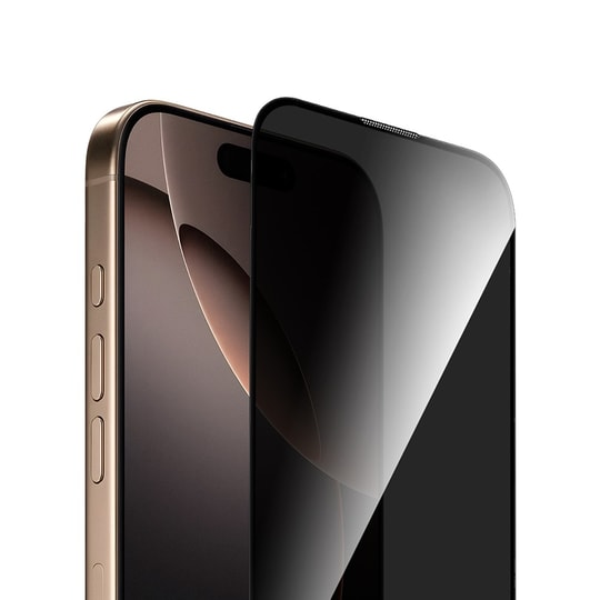 Apple iPhone 16 Pro Wiwu GT-021 Titan Guard Serisi Şok Emici Hibrit Polimer Privacy Ekran Koruyucu Film + Kolay Uygulama Aparatı