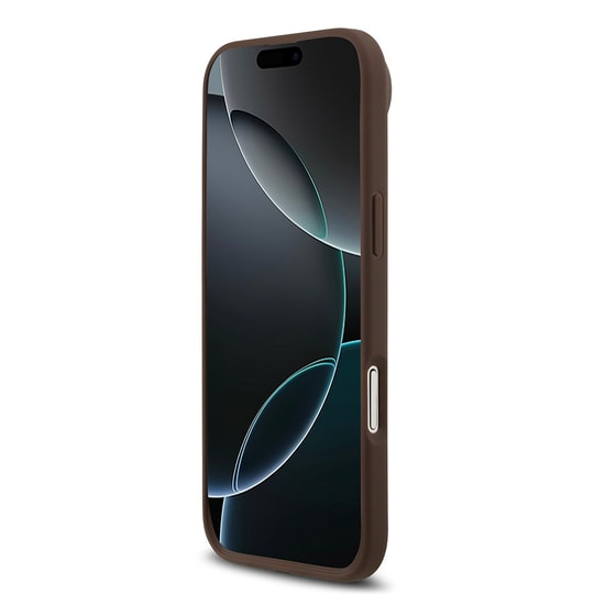 Apple iPhone 17 Air Kılıf Guess Orjinal Lisanslı M-safe Şarj Özellikli Yazı Logolu Circle Classic Kapak