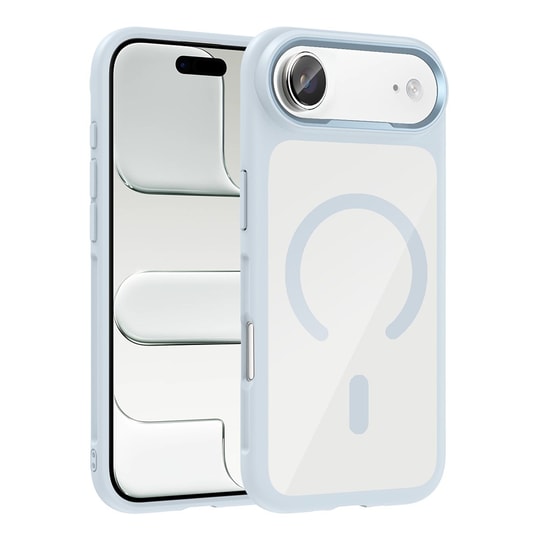 Apple iPhone 17 Air Kılıf M-Safe Şarj Özellikli Metal Kamera Çerçeveli Zore Tiko Kapak