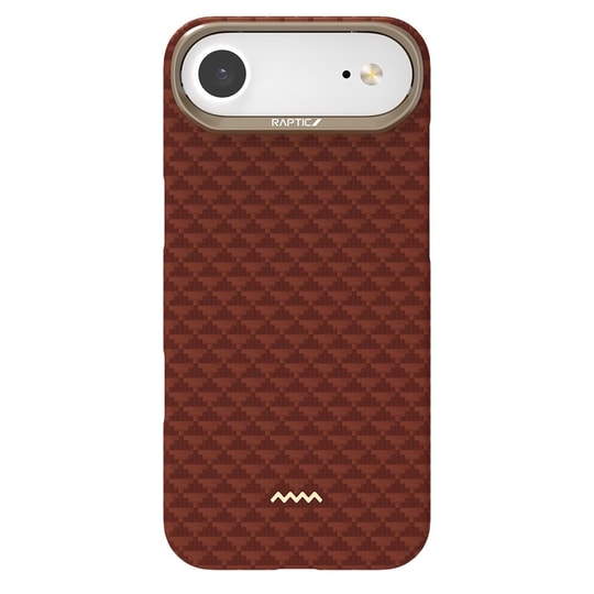 Apple iPhone 17 Air Kılıf M-safe Şarj Özellikli Raptic Aramid Skin Origin Serisi Kapak