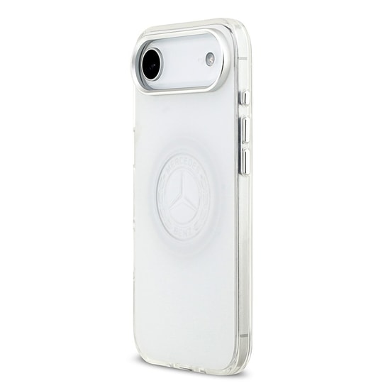 Apple iPhone 17 Air Kılıf Mercedes Benz Orjinal Lisanslı M-safe Şarj Özellikli Buzlu PC Nostaljik Yıldız Dizayn Kapak