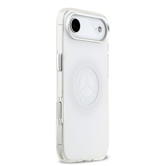 Apple iPhone 17 Air Kılıf Mercedes Benz Orjinal Lisanslı M-safe Şarj Özellikli Buzlu PC Nostaljik Yıldız Dizayn Kapak
