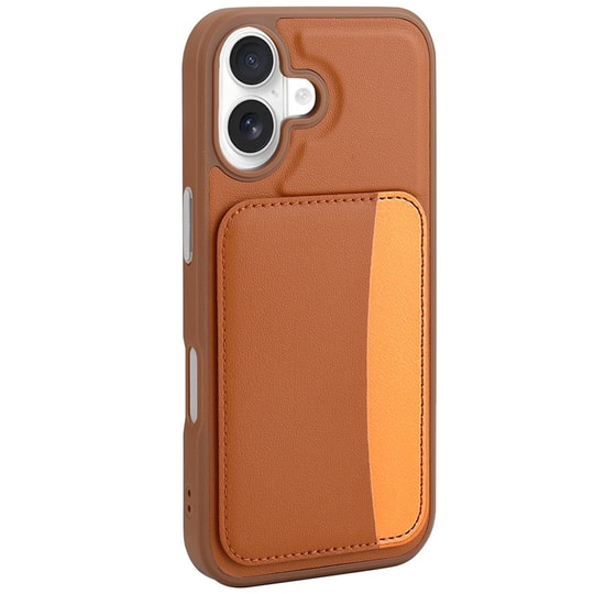 Apple iPhone 17 Kılıf Kartlıklı Zore X-Kart Silikon Kapak