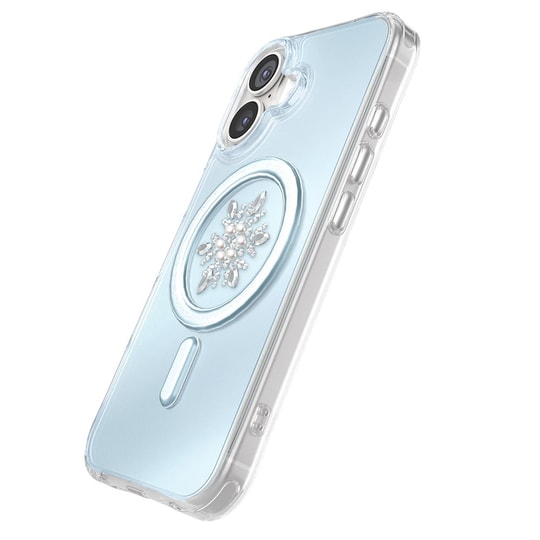 Apple iPhone 17 Kılıf M-Safe Şarj Özellikli Zore Paris Mova Sert PC Kapak