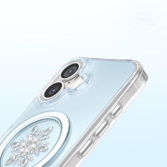 Apple iPhone 17 Kılıf M-Safe Şarj Özellikli Zore Paris Mova Sert PC Kapak