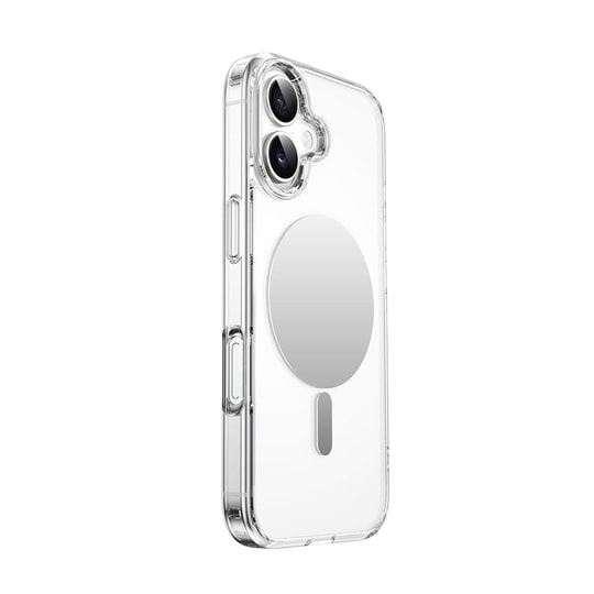 Apple iPhone 17 Kılıf M-safe Şarj Özellikli Wiwu MCC-701 Aynalı Pro Serisi Sert PC Kapak
