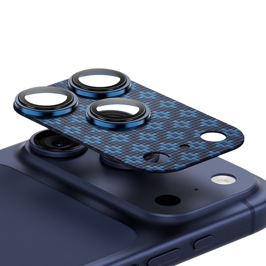 Apple iPhone 17 Pro Benks ArmorWarrior ArmorGrid Serisi Kevlar Kamera Lens Koruyucu