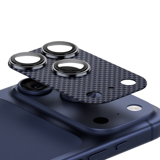 Apple iPhone 17 Pro Benks ArmorWarrior Aurora Serisi Kevlar Kamera Lens Koruyucu