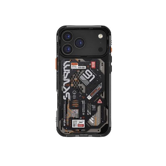 Apple iPhone 17 Pro Kılıf Desenli Airbag Tasarımlı Skinarma Spectra Kapak