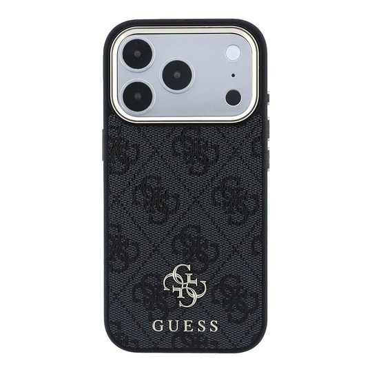 Apple iPhone 17 Pro Kılıf Guess Orjinal Lisanslı M-safe Şarj Özellikli Small 4G Classic Logolu Kapak