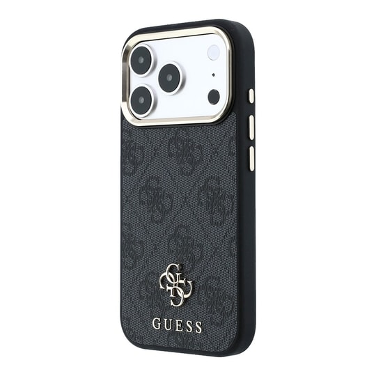Apple iPhone 17 Pro Kılıf Guess Orjinal Lisanslı M-safe Şarj Özellikli Small 4G Classic Logolu Kapak