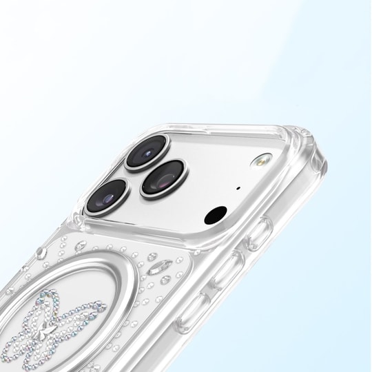 Apple iPhone 17 Pro Kılıf M-Safe Şarj Özellikli Zore Paris Mova Sert PC Kapak