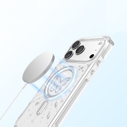 Apple iPhone 17 Pro Kılıf M-Safe Şarj Özellikli Zore Paris Mova Sert PC Kapak