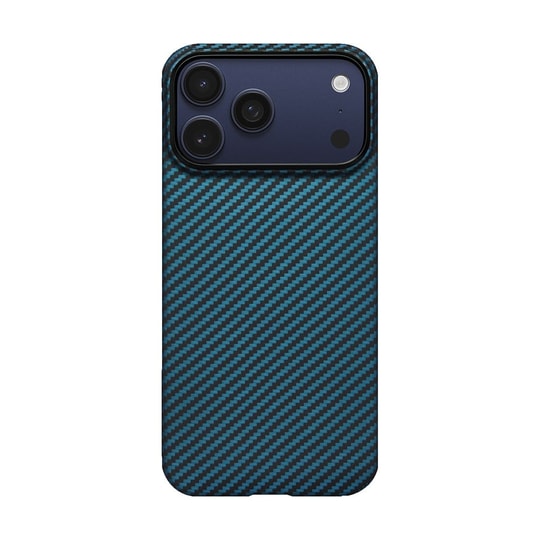 Apple iPhone 17 Pro Kılıf M-Safe Şarj Özellikli Kamera Kontrol Butonlu Aramid Fiber Pitaka Ultra-Slim Kapak