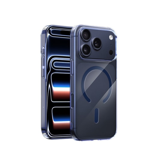 Apple iPhone 17 Pro Kılıf M-safe Şarj Özellikli Wiwu YXK-207 Invisible Pro Sert PC Kapak