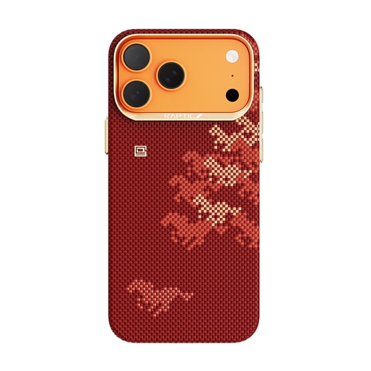 Apple iPhone 17 Pro Kılıf M-safe Şarj Özellikli Raptic Aramid Skin Chivalry Serisi Kapak
