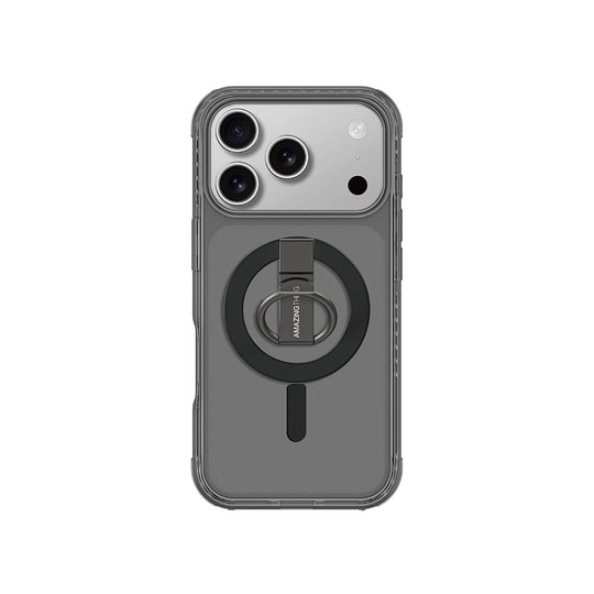 Apple iPhone 17 Pro Kılıf M-safe Şarj Özellikli Yüzük Standlı Amazingthing Titan Pro Serisi Kapak