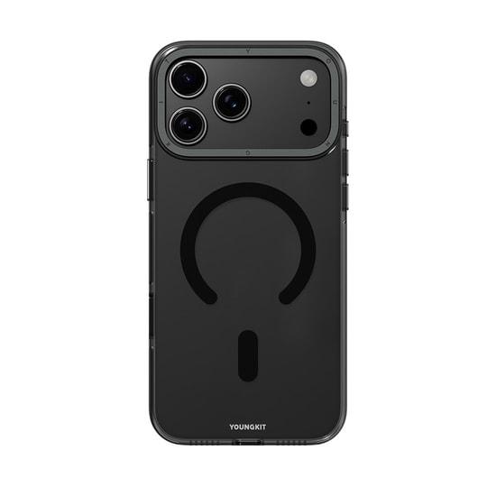 Apple iPhone 17 Pro Kılıf M-safe Şarj Özellikli Şeffaf Youngkit Crystal Shield Serisi Kapak