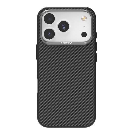 Apple iPhone 17 Pro Kılıf M-safe Şarj Özellikli 600D Metal Kamera Çerçeveli Raptic Aramid Fiber Serisi Kapak