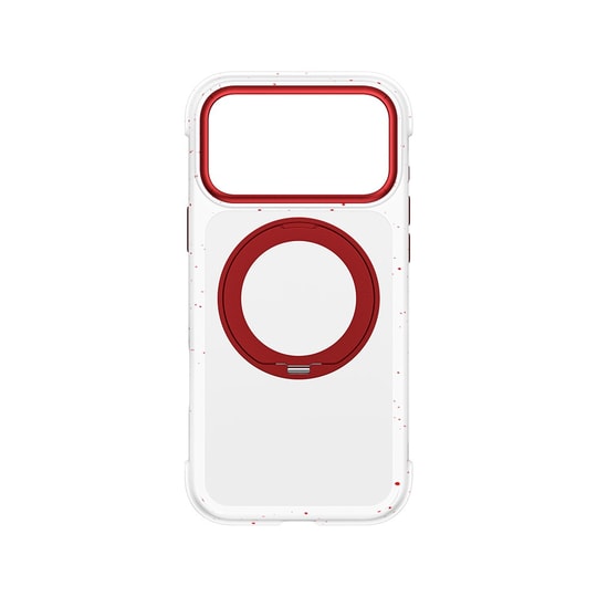 Apple iPhone 17 Pro Kılıf M-safe Şarj Özellikli Wiwu AA-203 AeroArmor Ultra Serisi Airbag Tasarımlı Standlı Kapak