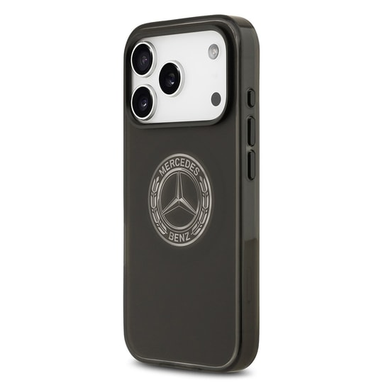 Apple iPhone 17 Pro Kılıf Mercedes Benz Orjinal Lisanslı M-safe Şarj Özellikli Buzlu PC Nostaljik Yıldız Dizayn Kapak