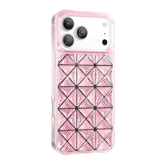 Apple iPhone 17 Pro Max Kılıf 3D Buz Blok Desenli Zore Paris Kairo TPU Kapak