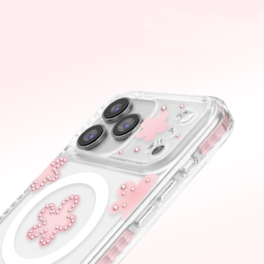 Apple iPhone 17 Pro Max Kılıf M-Safe Şarj Özellikli Zore Paris Elvo Sert PC Kapak